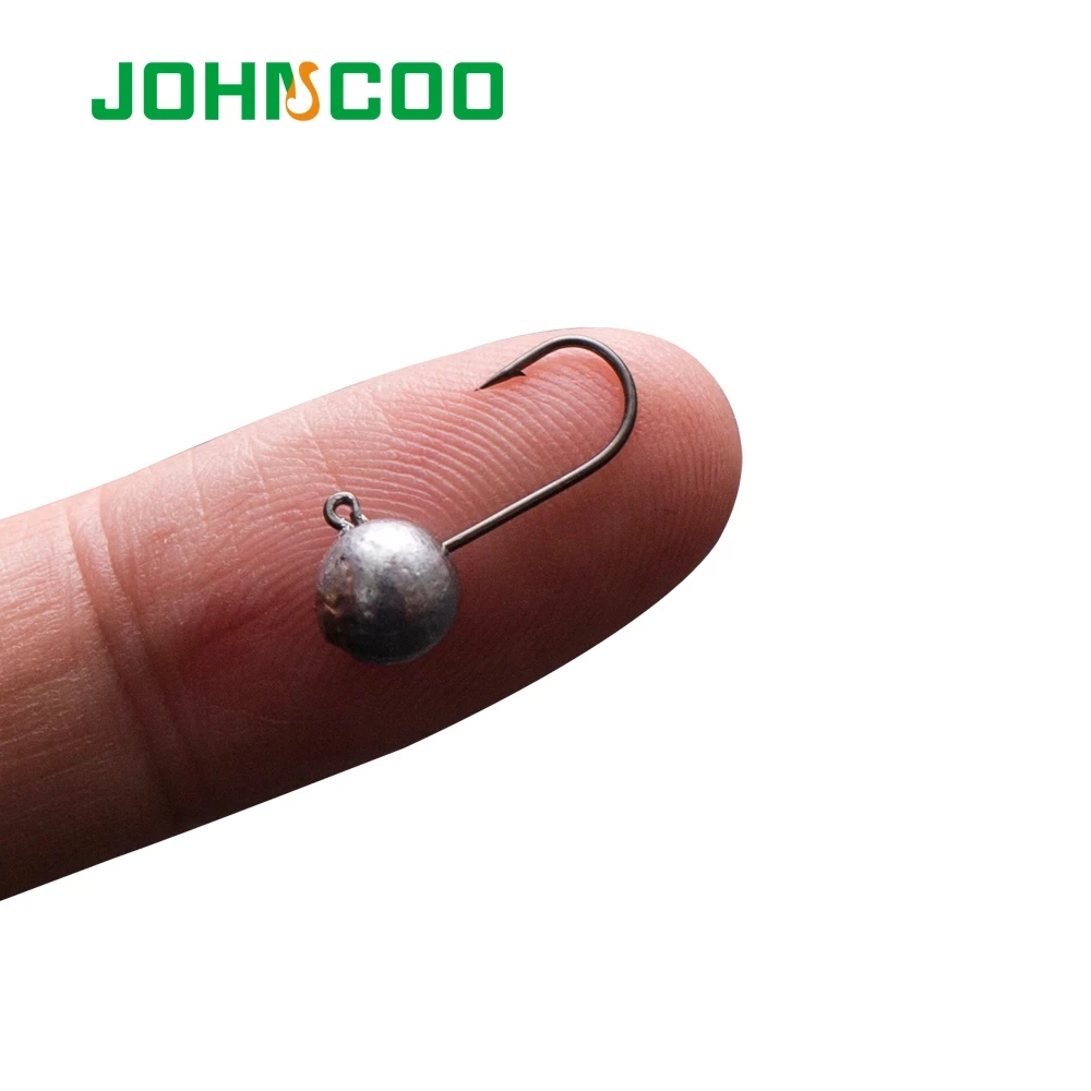 JOHNCOO 10pcs Jig Head Hook Ro - Fishing Hook Assortment review and price