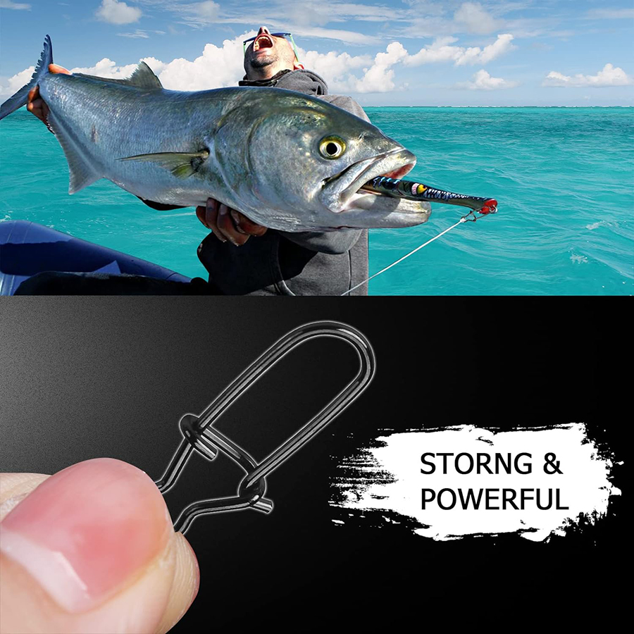 50Pcs Crankbait Snaps Stainles - Fishing Hook Remover review and price