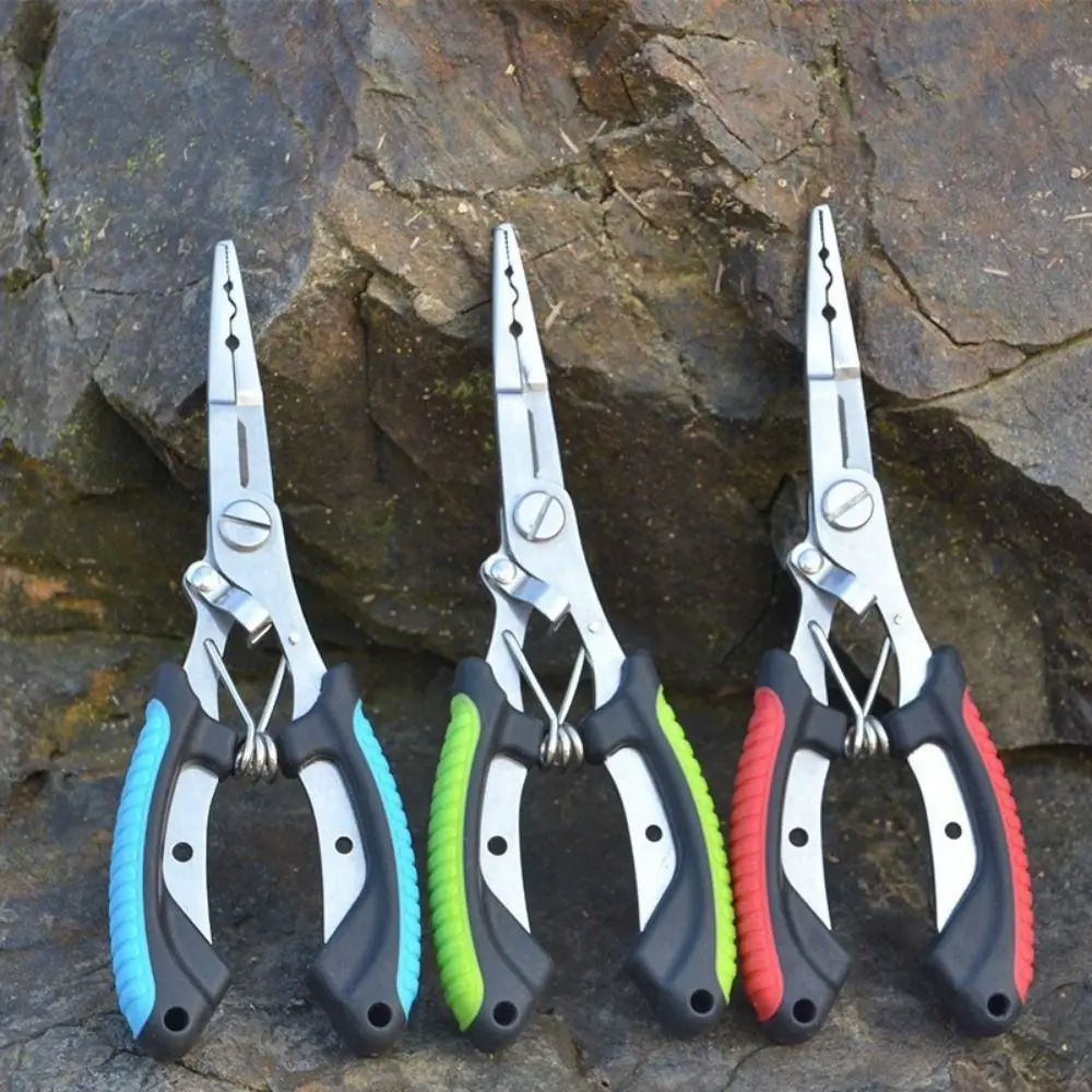 Stainless Steel Fishing Pliers - Fishing Hook Sharpener review and price